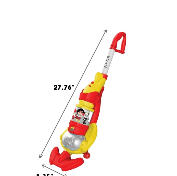 Core Innovations Ryan's World Cordless Stick Vacuum - Yellow, Red - Picture 4 of 7